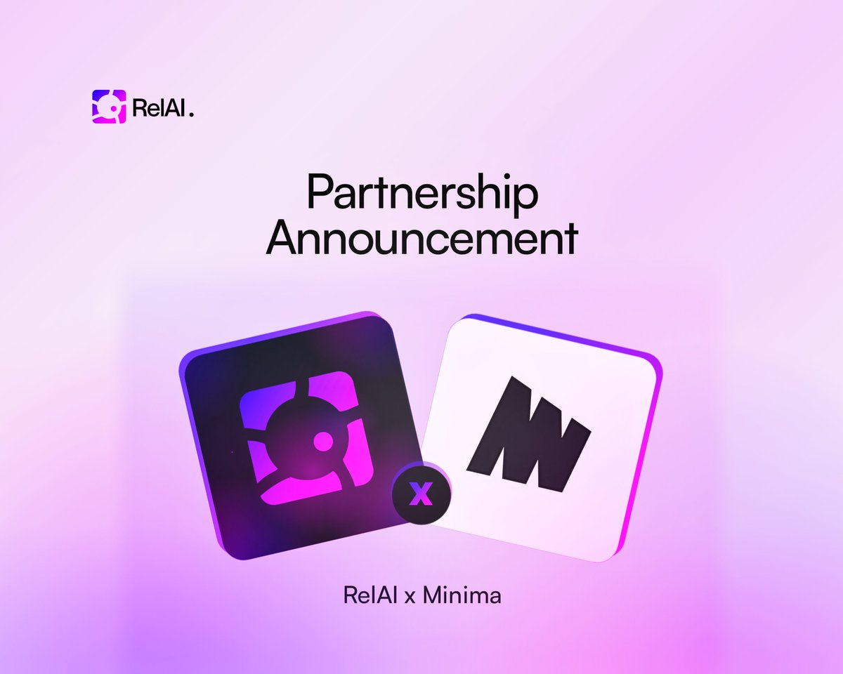 We’re excited to partner with <a href="/Minima_Global/">Minima</a> and bring their data integrity tooling to the RelAI Marketplace.

As part of this partnership, Integritas, Minima’s real-time data verification middleware, will be listed on RelAI as a consumable API.

Integritas enables real-time