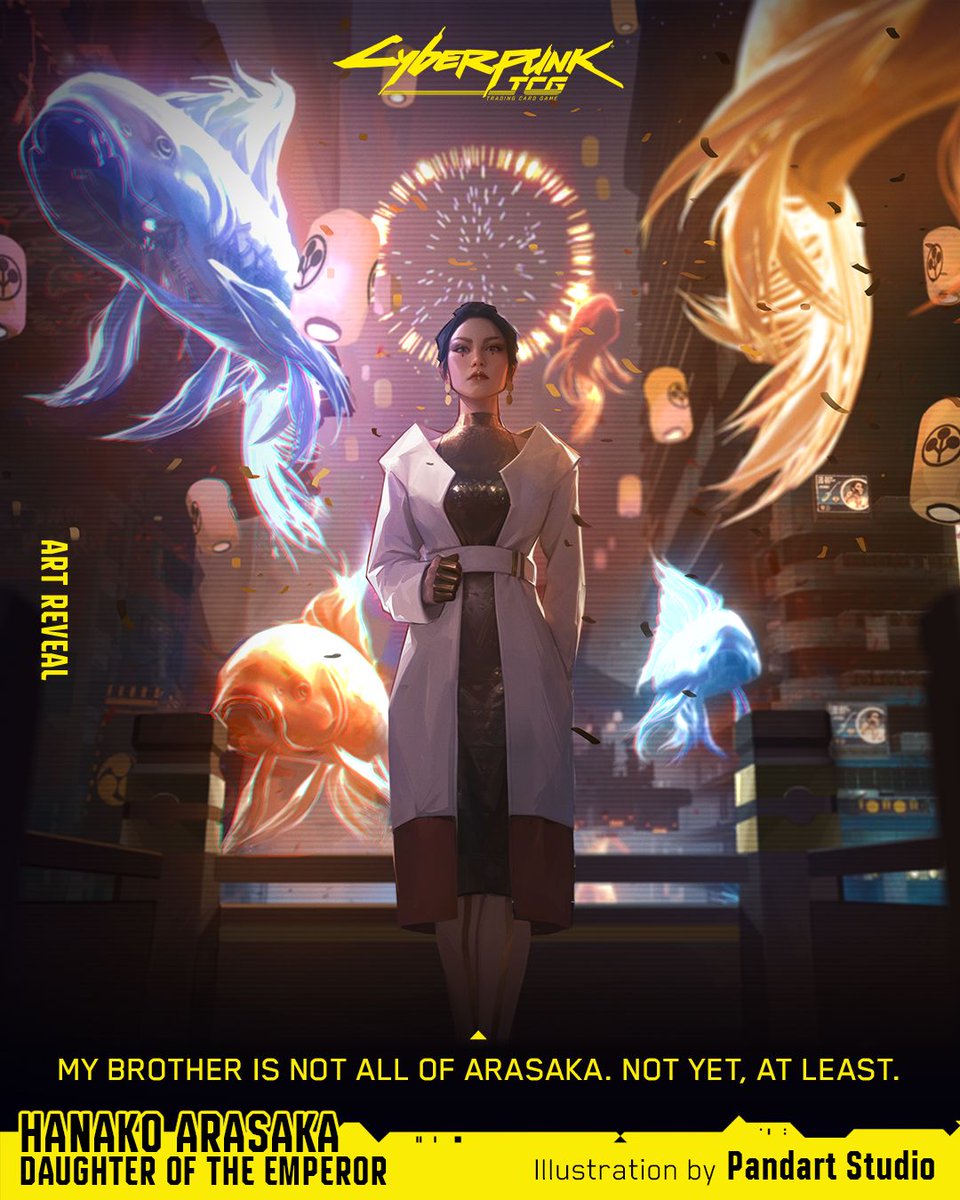 Cyberpunk Trading Card Game tweet media