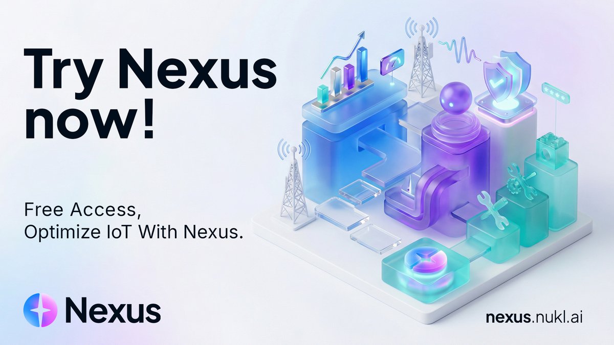 Nexus isn't hype, it's blockchain-powered agents for real-time, hallucination-free optimizations.

Cut latency 25%+, verifiable data via Helix. Builder's Program subs unlock it all. 

Early wins: 30% ops savings reported. 

Scale up: nexus.nukl.ai or