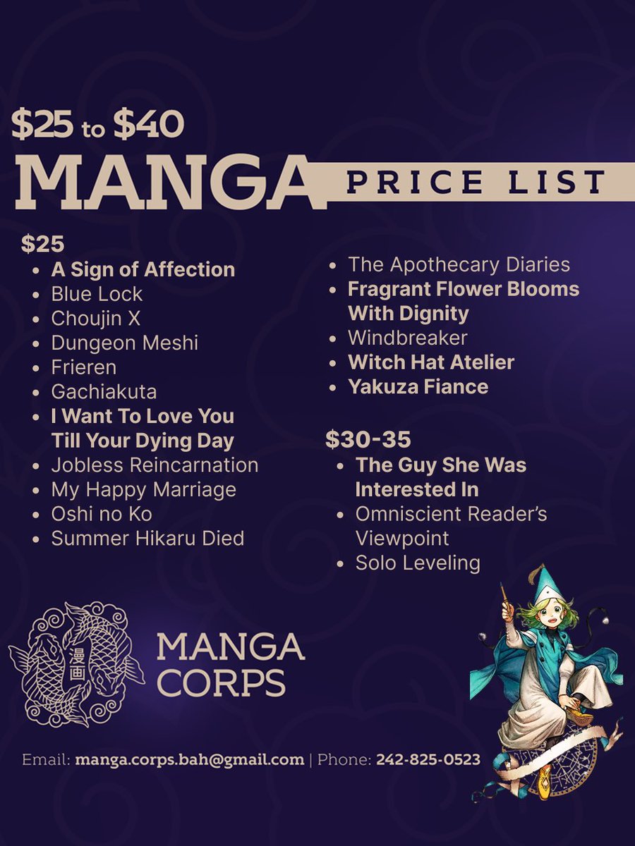 Manga Corps. tweet media