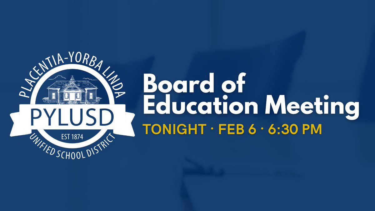 Placentia-Yorba Linda USD tweet media