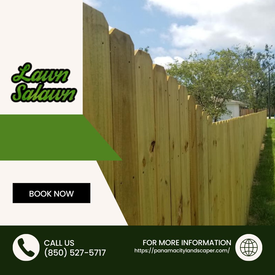 salawn58302's tweet image. Creating space that feels like yours starts with strong borders. Our privacy fencing services add security and comfort while improving the look of your yard. Call us today to schedule an estimate. #PrivacyFencing
panamacitylandscaper.com/privacy-fencing