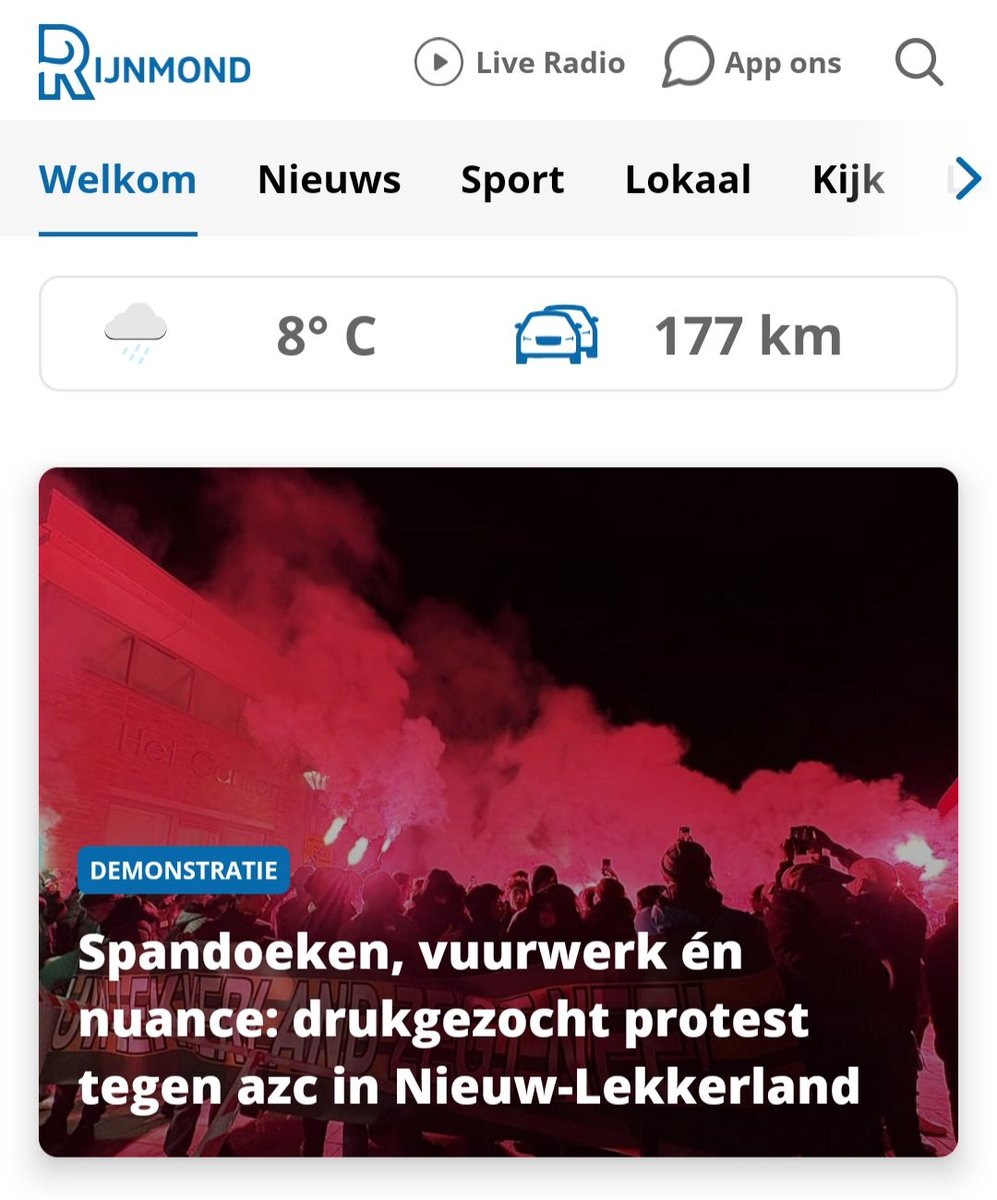 winkroach's tweet image. Ik ben niet van plan te demonstreren, maar ik moest ook googlen waar Nieuw-Lekkerland ligt.