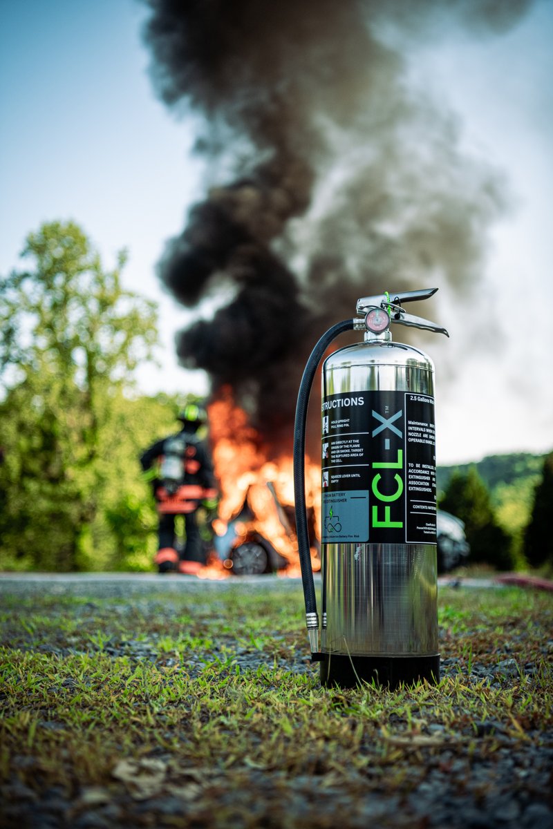FCL-X Li-ion Battery Fire Solutions tweet media