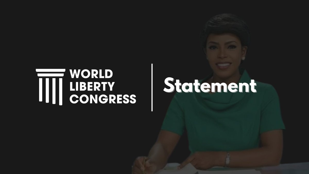 WLCongress's tweet photo. The World Liberty Congress stands firmly against the intimidation of journalist @HarianaVeras and affirms the essential role of a free press in defending democracy and human rights. Journalistic independence must be protected everywhere. 📰✊ #DRC #Rwanda #RDC

Read the statement here: https://t.co/9AGDyfi46j
