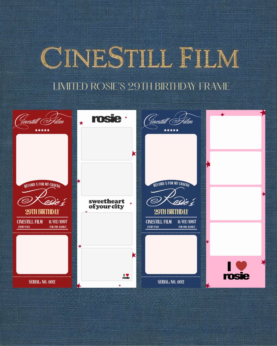 formychaeng's tweet photo. 2026 Rosé’s Birthday Support | Part 1 💞

Free photobooth at Rosé’s birthday event.
Location: Lotte WestLake / Lotte Nam Sai Gon.

BIG BAD ROSÉ DAY 
#ROSÉ #Chapter29WithROSÉ
#넘버원걸_로제야_생일_축하해 https://t.co/Z5jPAjTFkl