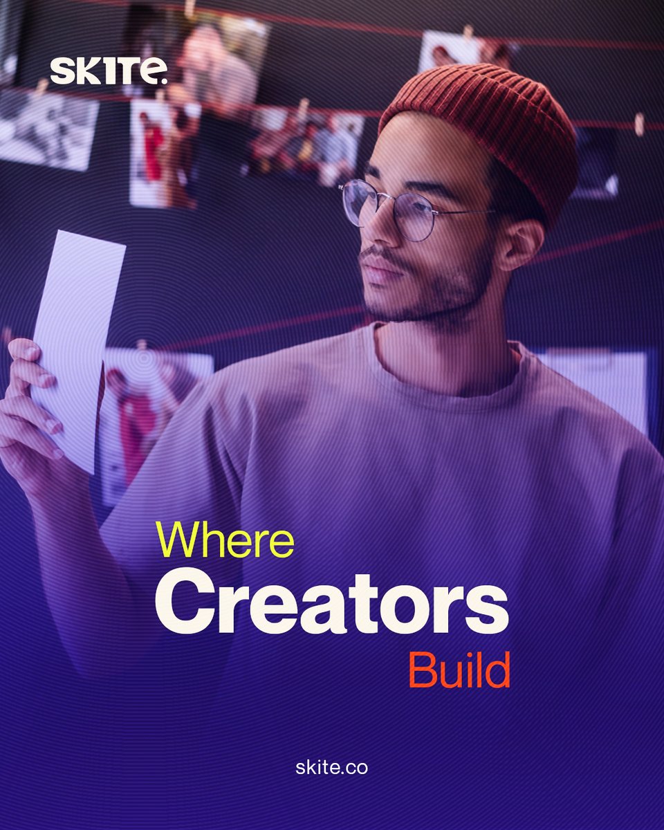 skiteapp's tweet photo. You’ve built the audience. Now build the business. Skite is coming. https://t.co/oEVy5Fh7mL
