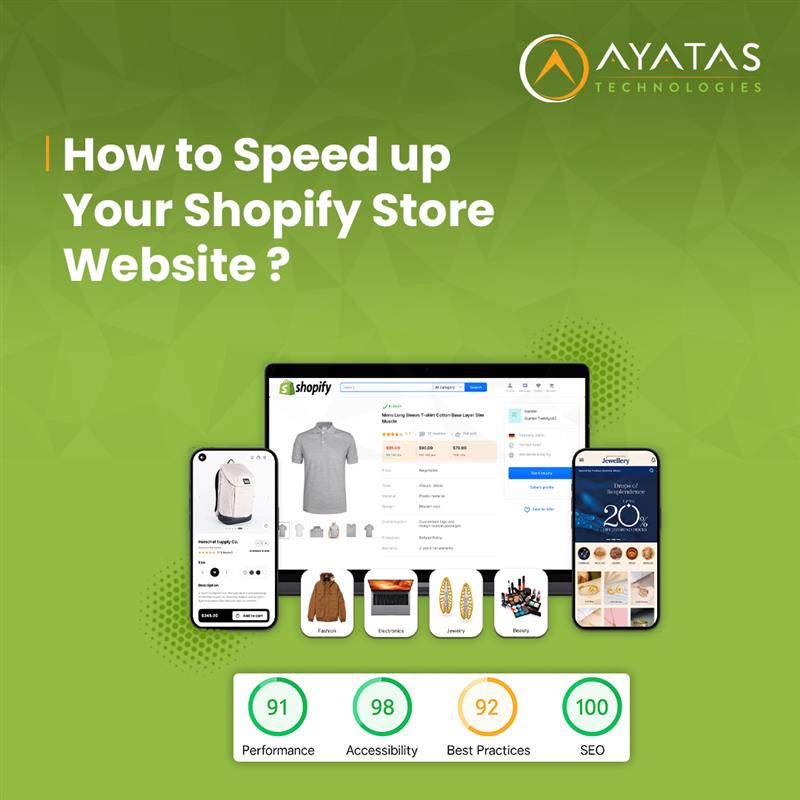 How to Speed Up Your Shopify Store Website

Speed = Revenue. 📈 💰

If your Shopify store takes more than 3 seconds to load, you're losing money to your competitors.

Read our blog for tips to optimize site performance⚡️

ayatas.com/how-to-speed-u…

#Shopify #ShopifyTips #SiteSpeed