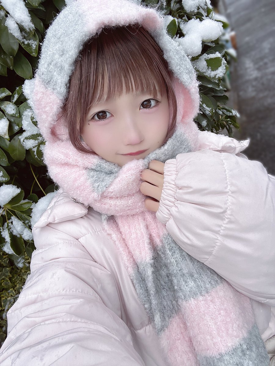 あたたかいゆきだるま っ❔•  ̫ •❄️❄️♡