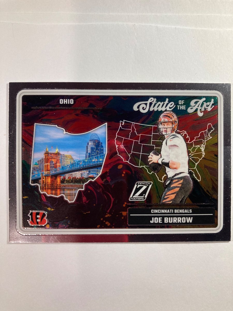 1218Sports's tweet photo. 🎁Appreciation Day Giveaway🎁

Winner Announced Saturday

🔥Joe Burrow Panini Zenith State of the Art Ohio

To enter
1. Follow
2. Retweet
3. Like https://t.co/3jR2UcUMpm