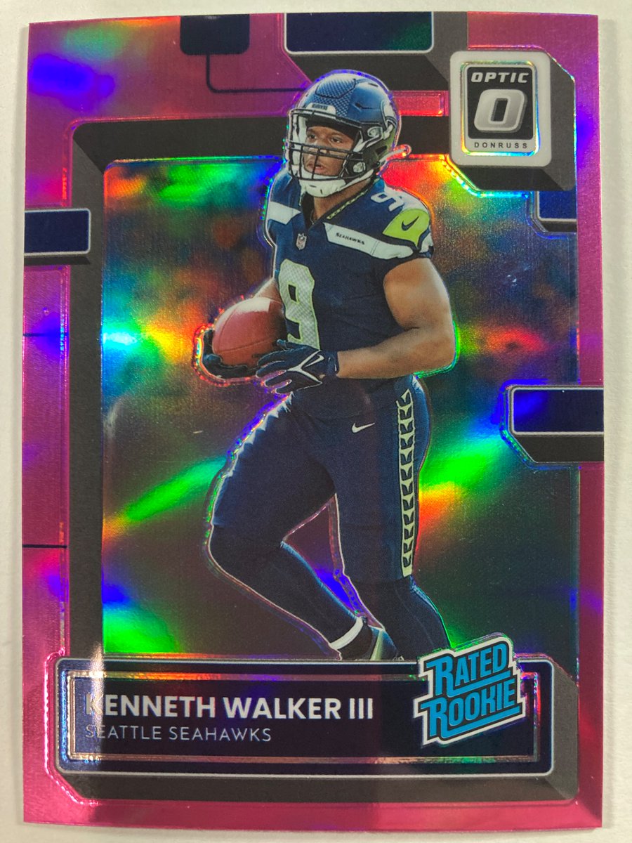 1218Sports's tweet image. 🎁Appreciation Day Giveaway🎁

Winner Announced Monday

Super Bowl MVP!!!

🔥Kenneth Walker III Donruss Optic Pink Holo Rated Rookie

To enter
1. Follow
2. Retweet
3. Like