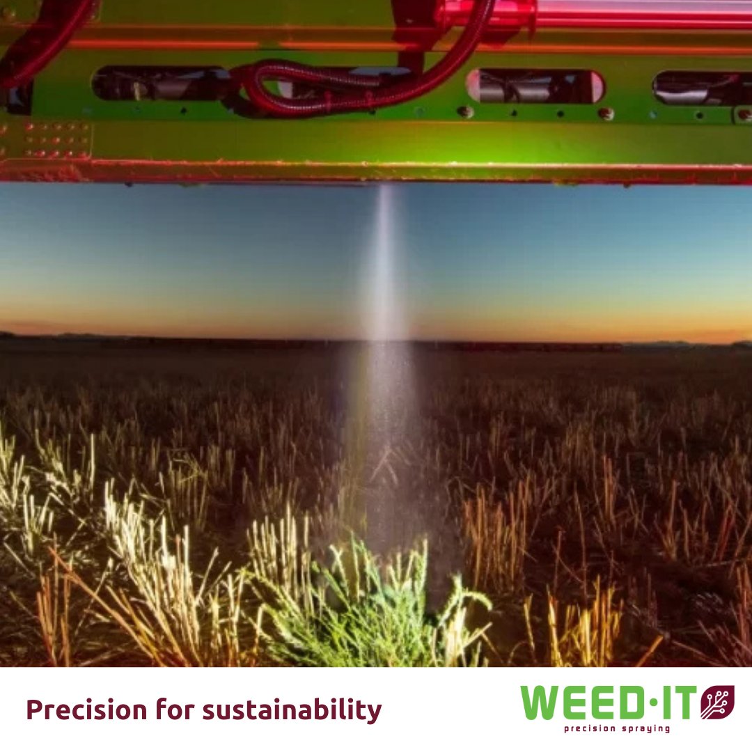 rometronweedit's tweet photo. 🌱WEED-IT sprays only where weeds are detected. This can reduce herbicide use by up to 95% while lowering field passes and environmental impact. 🌍
https://t.co/PPzaMtlUCP
 
#weedit #precisionspraying https://t.co/9S00AbEUbG
