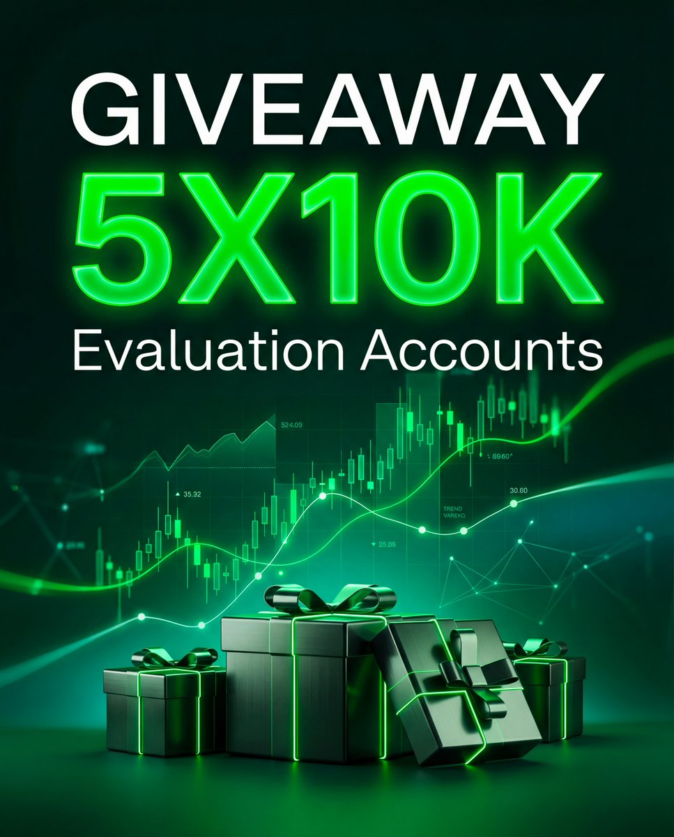 🎁 FUNDINGOPTIMAL GIVEAWAY 🎁

We’re giving away 5 × $10,000 Evaluation Accounts to our community.

How to enter:
✅ Follow <a href="/FundingOptimal/">FundingOptimal</a>
✅ Like &amp; repost this post
✅ Tag 3 friends in the comments
✅ Join our Discord: discord.gg/rabvR7KQ8H

🏆 5 winners will be selected.
📢