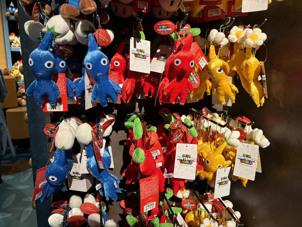 ついにニンテンドーワールドにピクミングッズが出ました！わーい