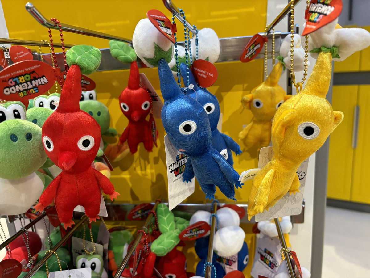 ついにニンテンドーワールドにピクミングッズが出ました！わーい