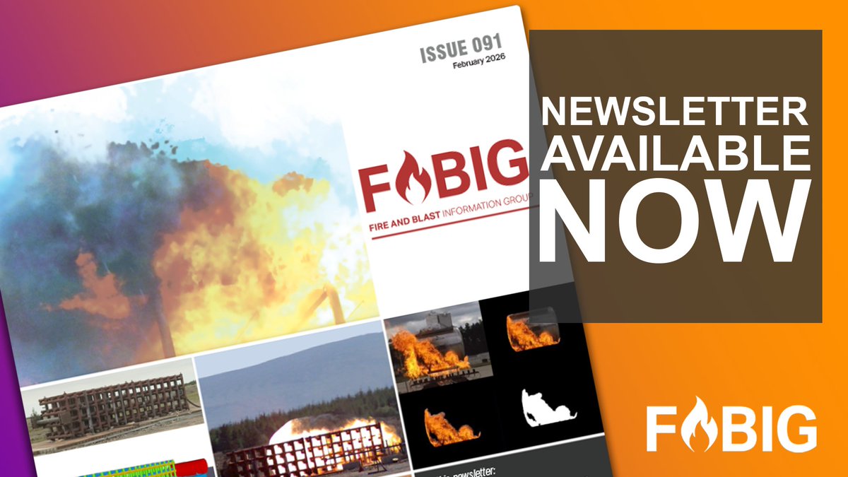 Fire And Blast Information Group (FABIG) tweet media