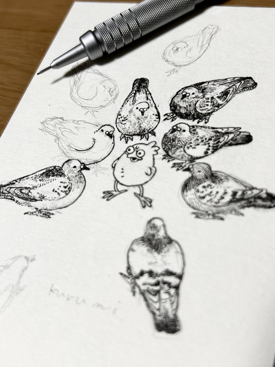 胡桃☀︎ペン画 tweet media