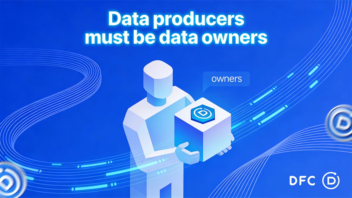In traditional systems, you generate health data —
but you don’t really own it.

DFC changes the rule at the root:
the data producer
must also be the data owner and beneficiary.

This is not a feature upgrade —
it’s a paradigm shift.
🔐🧾🌐