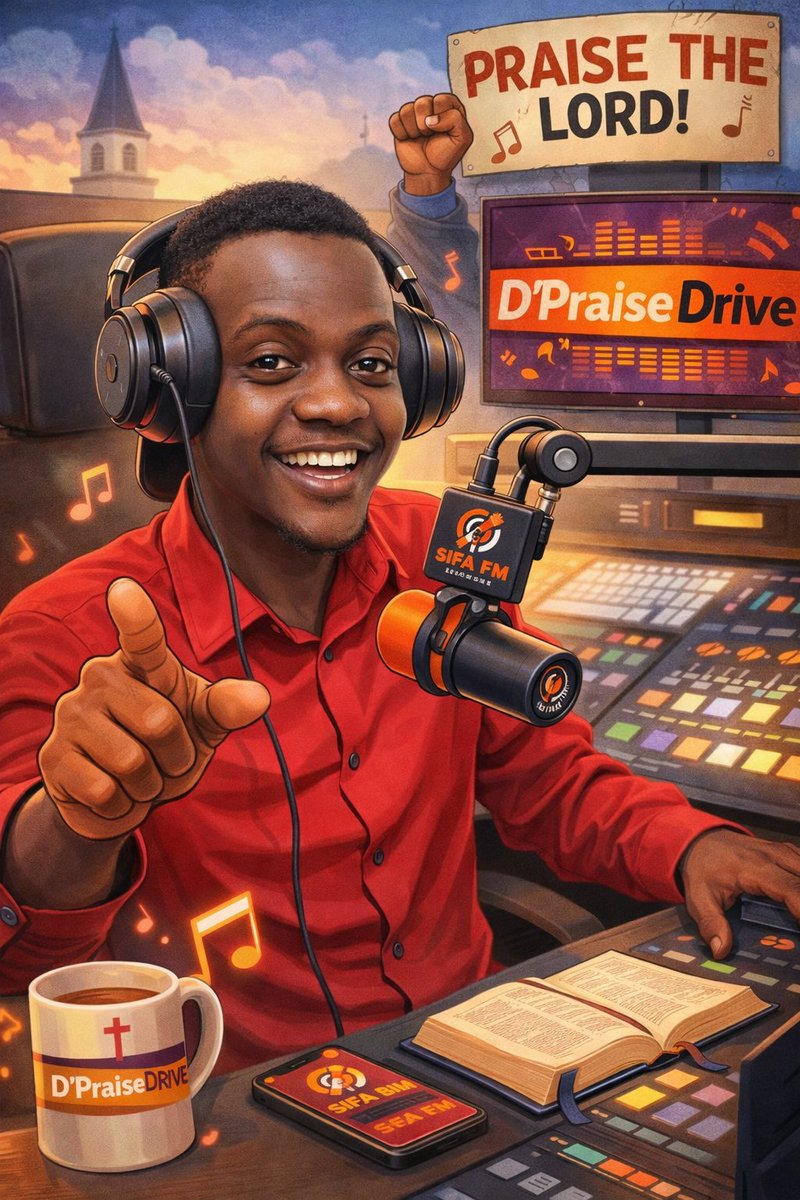 The trend is on, so it's #D'PraiseDrive with <a href="/GgalabuziI/">Ggalabuzi Talon Isaac</a> playing you music with your name on it on #Big5@5 Request Hr and Fun Conversations 

Listen Live
onlineradiobox.com/ug/sifa/