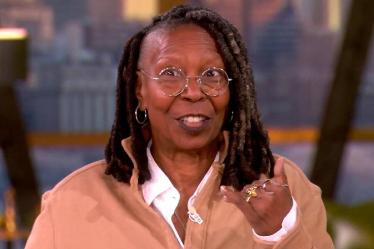 decider's tweet image. Whoopi Goldberg becomes "hysterical" on #TheView after Trump claimed he would trust the midterm election results if they're "honest" trib.al/czNVhBT