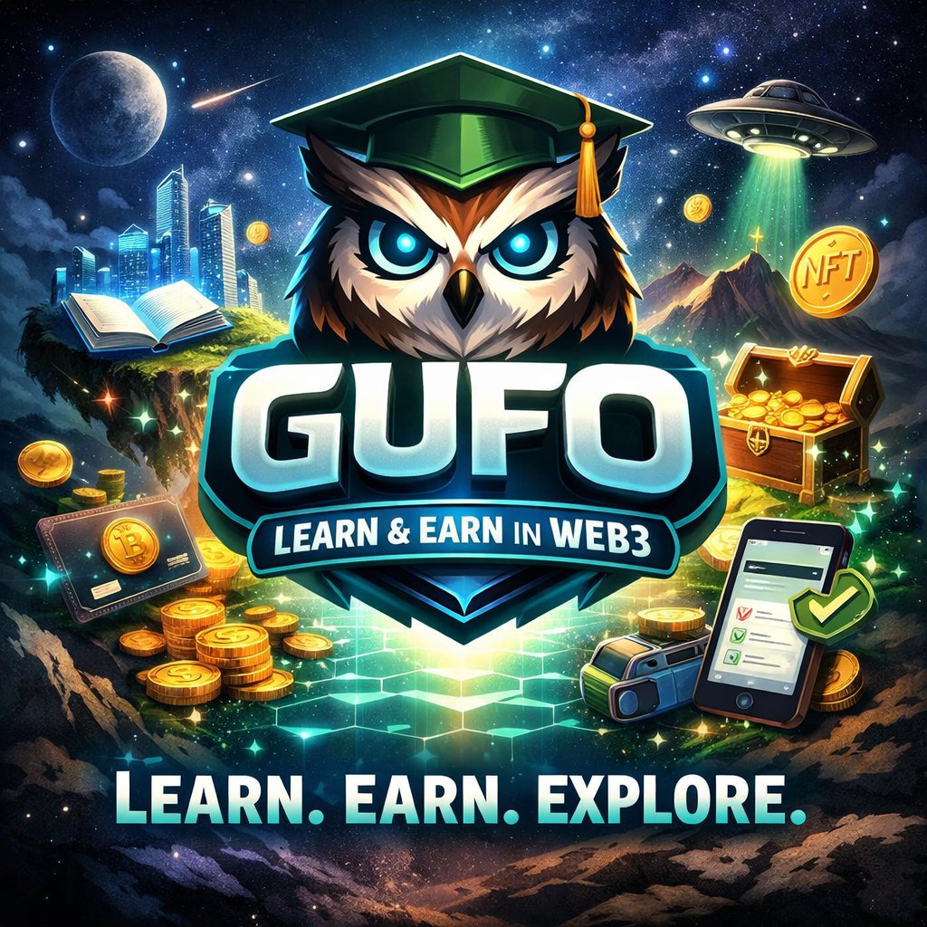 _Edimaisrael's tweet photo. The Web3 space isnโt just about tokens anymore itโs about ecosystems that combine learning, utility, and community.
Thatโs exactly what @TheGufoWorld is building. A platform where knowledge, engagement, and rewards all connect seamlessly. #Gufo #Web3 https://t.co/JhGKJQyc14
