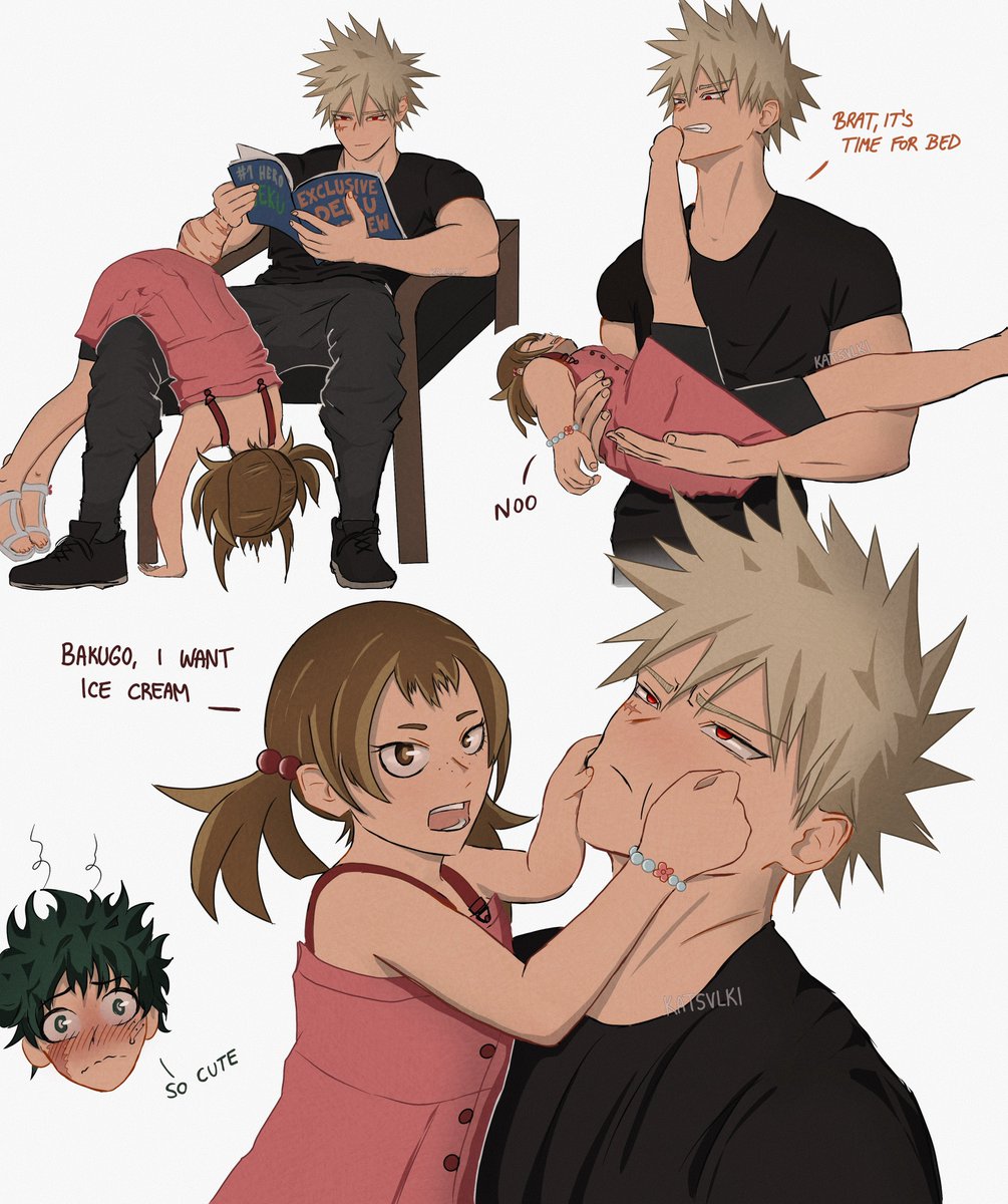 katsvlki's tweet image. girl dad katsuki
#mha #bakugo #bkdk