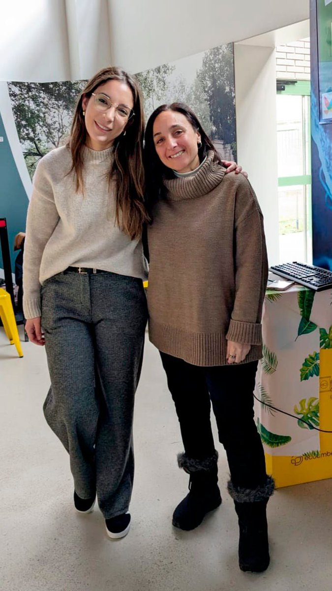 #WomenInScienceWeek! 🌱♀️
On Sunday we joined the event “Women and Girls in Biodiversity” in Burgos. 👩‍🔬 Patricia De La Fuente &amp; Emilia Iñigo shared our research on sustainability and ecosystem conservation.

#11F #WomenInScienceDay #GirlsInScience
