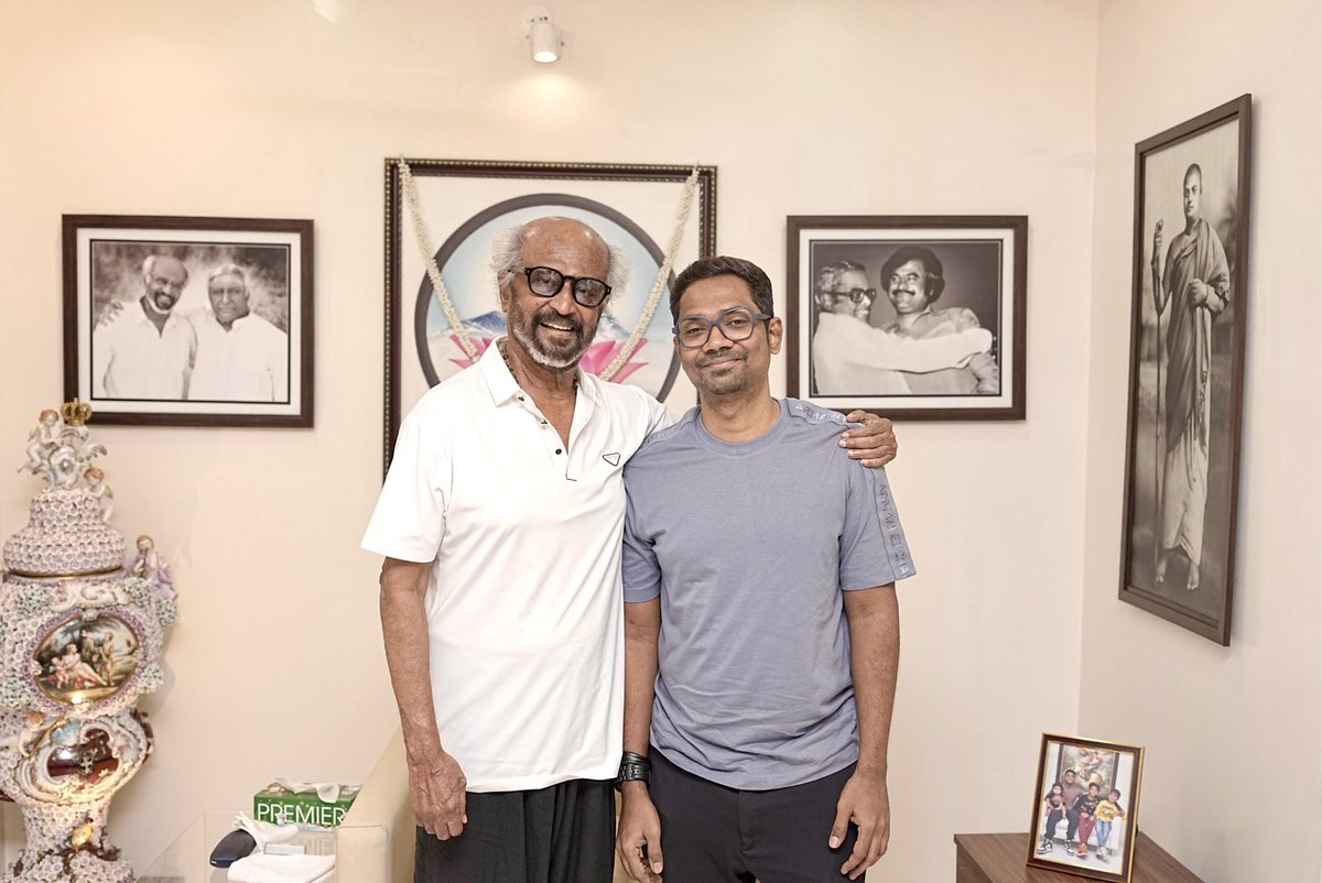 Thank you <a href="/rajinikanth/">Rajinikanth</a> sir for your appreciation towards the music of #withlove. You’re an elder person of our cinema tribe and your words-blessings have provided enough fuel for me to continue my efforts to empower great stories with my music. மகிழ்ச்சி 😬🙏