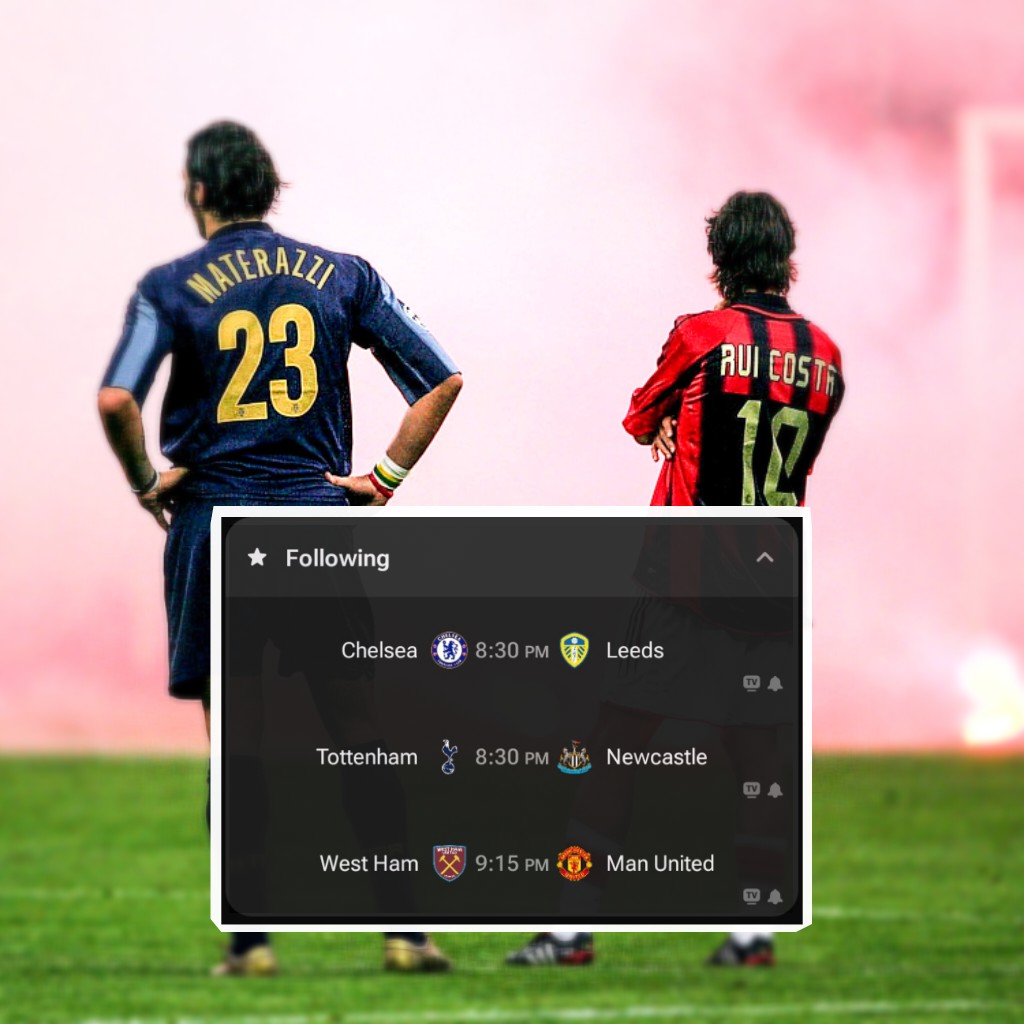 Football tweet media