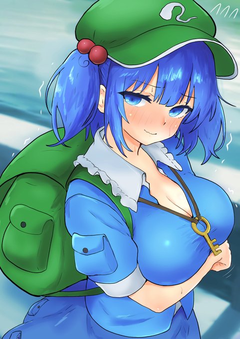 #2月10日はにとりの日 
にとりちゃん可愛いよ再掲 