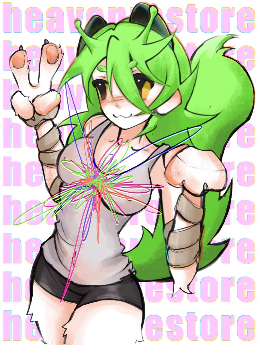 my new girl🐾
#OC #originalcharacter #digitalart