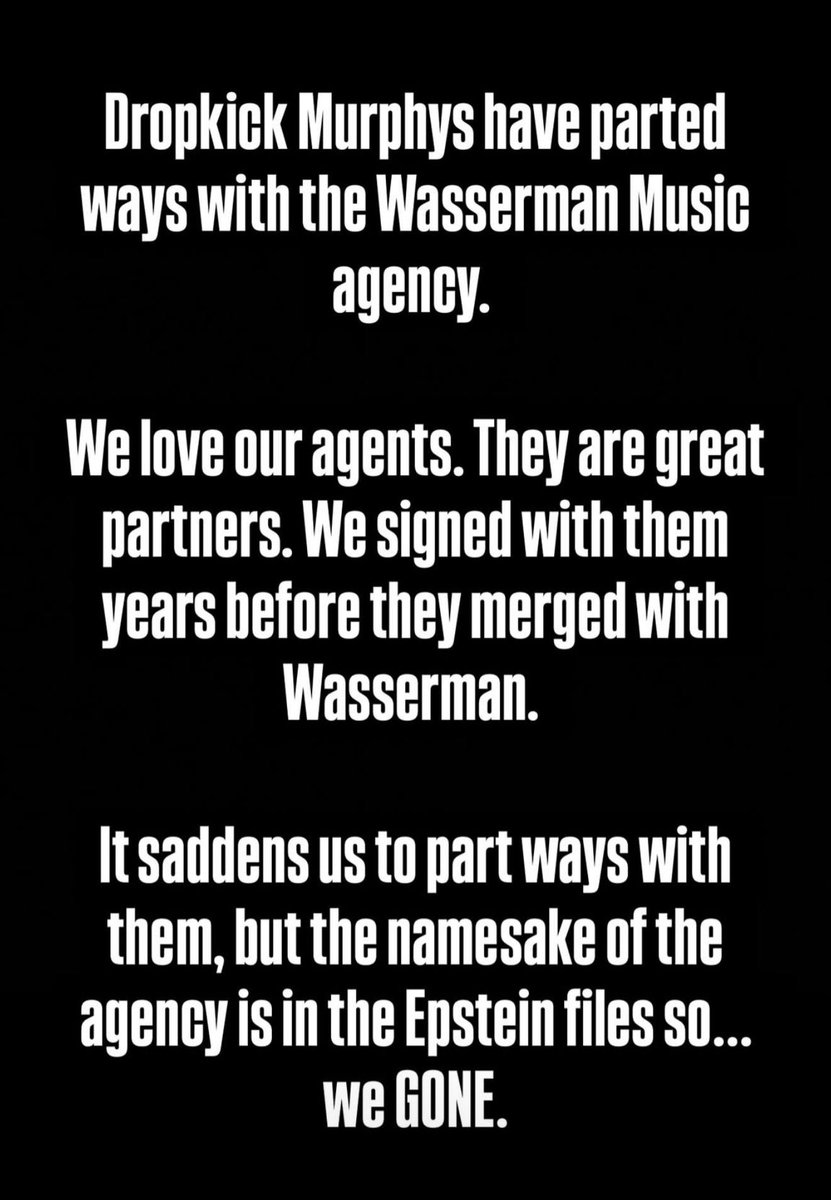 <a href="/PopBase/">Pop Base</a> Dropkick Murphys did this over the weekend…