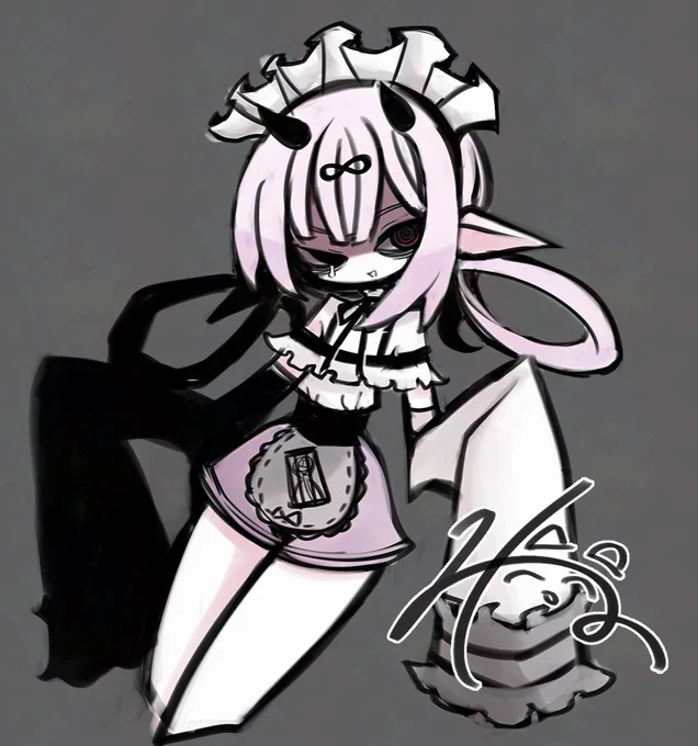 麻雀で不本意にも負けた時に描いた絵です
