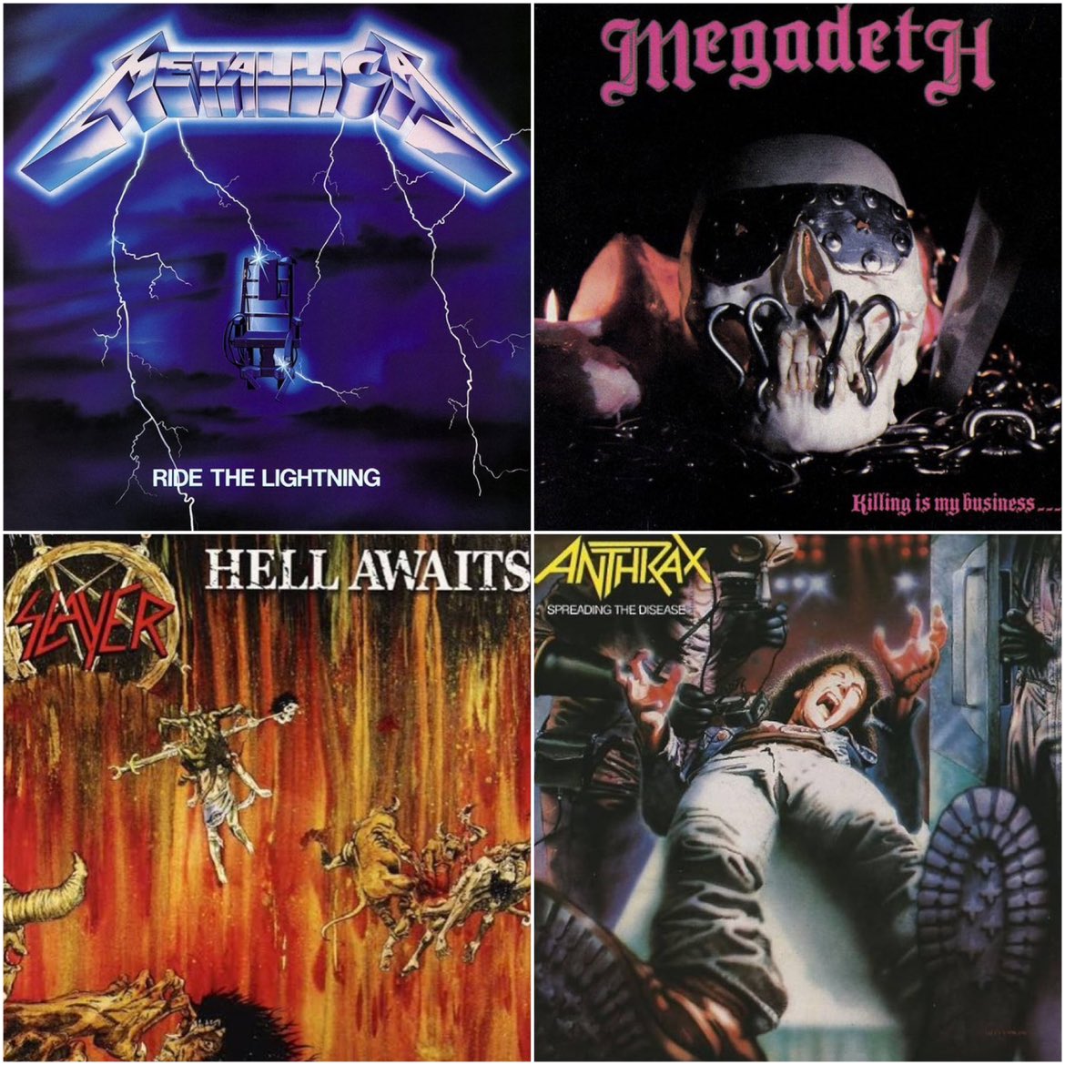 スラッシュメタルに目覚めたアルバム晒して100いいね目指す スラッシュ