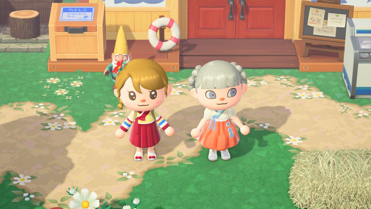 미리 새해 인사 드리러 할모니 집에 감
손녀느낌으로 색동 저고리 한복❤💛💙