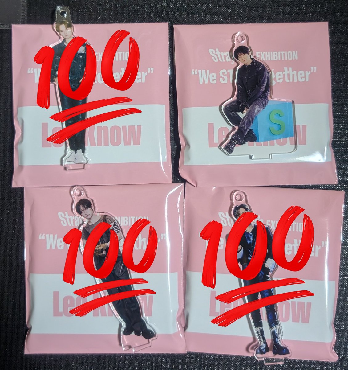 StrayKids スキズ EXHIBITION 展示会 アクスタ 交換 【譲】画像1,2の