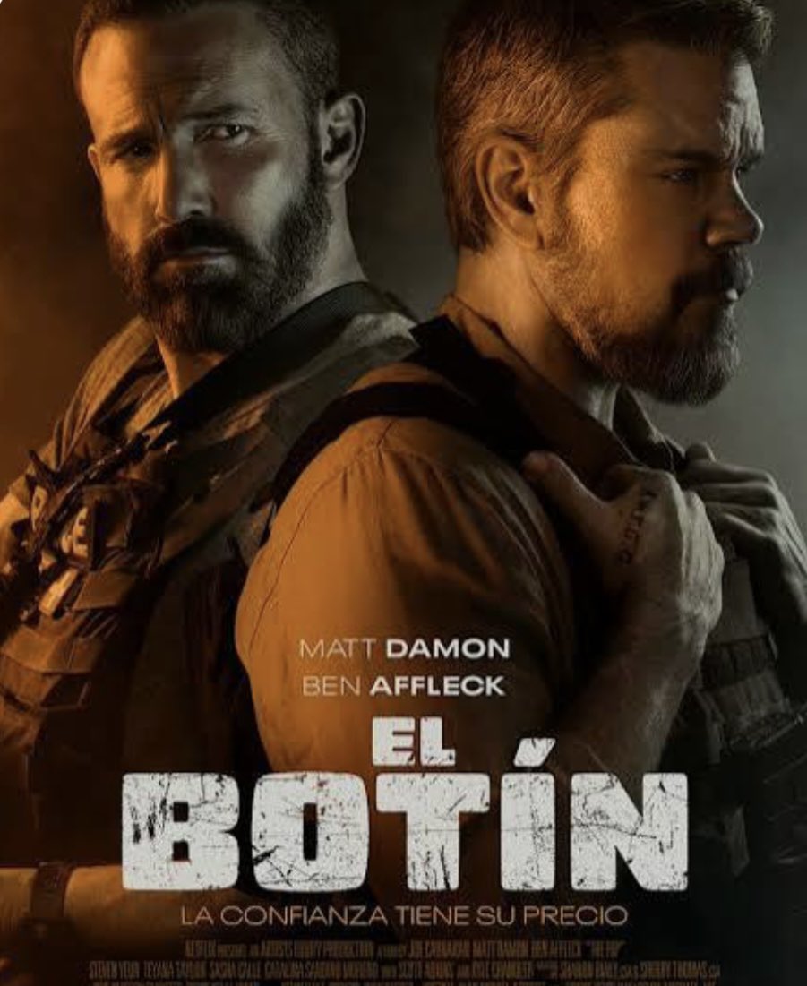 monicaernitz's tweet image. Policial. Basada en historia real. Hallazgo de  botin millonario en  bunker narco en Miami, desata una guerra entre policias, la DEA, el FBI, todos sospechan de todos. El atratactivo #BenAffleck y #MattDamon juntos. Buena, me gustó. #3Moniquitas 🙋🏻‍♀️🙋🏻‍♀️🙋🏻‍♀️
#ElBotin  @netflix
