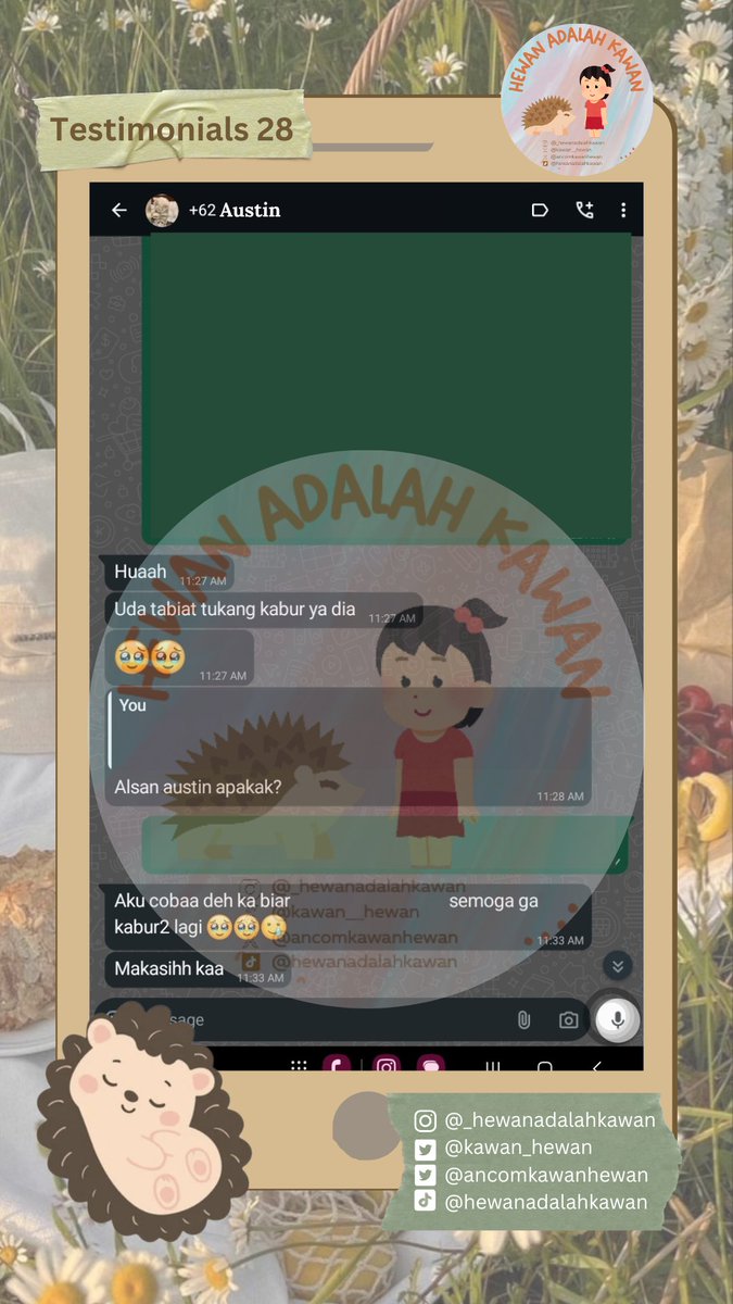 🦔 Ancom Hewan adalah Kawan tweet media