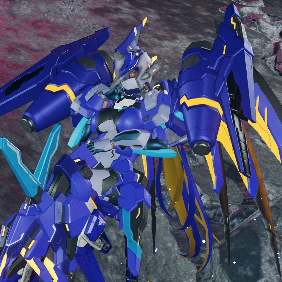 #PSO2NGS_SS 
#メンテはお休みだけどss貼る
おはようございます。
昨夜は、３０MLの新商品配信がありましたが、アチェルビーType-X…欲しい！プレバン限定なのが悔しいですね><
最近は、一周回ってファルーテ顔の良さを再確認してきました。メカニカルなコーデだと、こっちの方が似合う感じがします^^