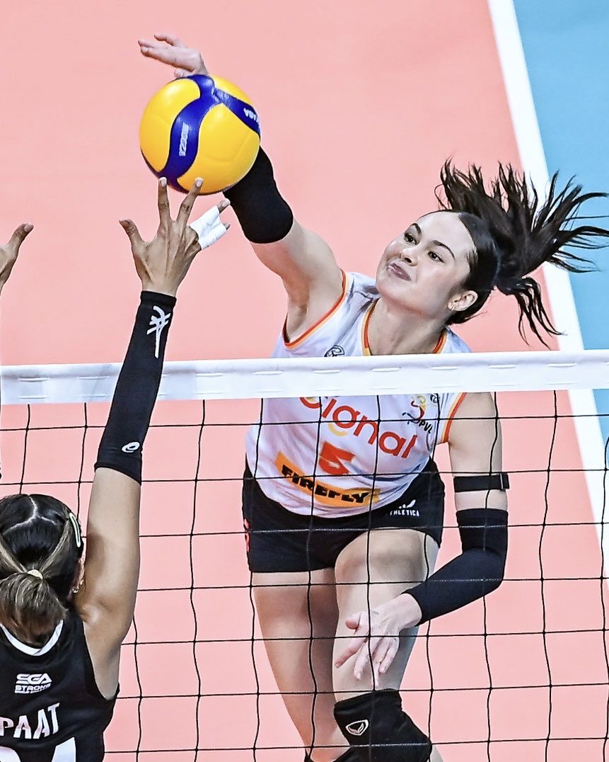 vmgasia's tweet photo. Vanie went OFF ๐ช๐ผ 25 points, 24 attacks, 1 ace, 14 excellent digs, 15 excellent receptions! Our Player of the Game ๐๐ฅ
๐ธ @pvlph
#VanieGandler #VMGTalent https://t.co/JBKGNKYuLX