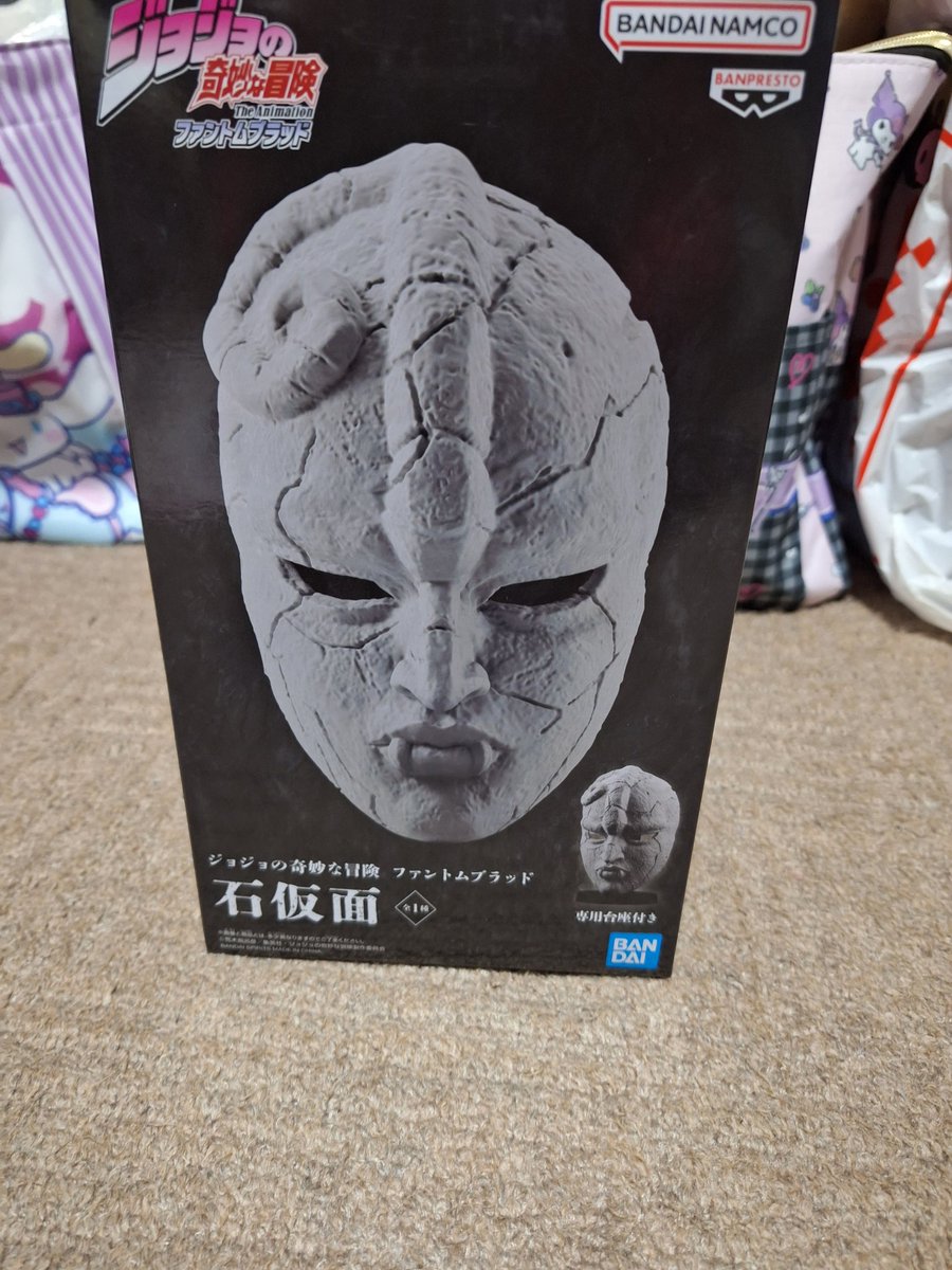kbt331's tweet photo. 念願の石仮面ゲット！かなり難しかった！！アシストしてくれたお店さんには本当に感謝です🌸
ミクのこの景品まだ残ってたのでゲット！このミクも可愛いなぁ( 〃▽〃) https://t.co/l9fTJoOnXp