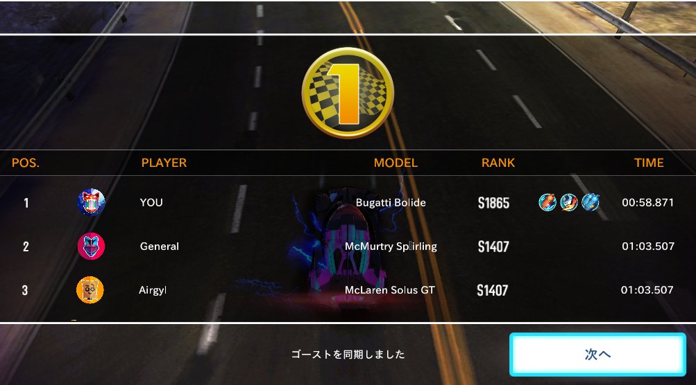 たんとうニトロ燃費ゲー #asphalt8