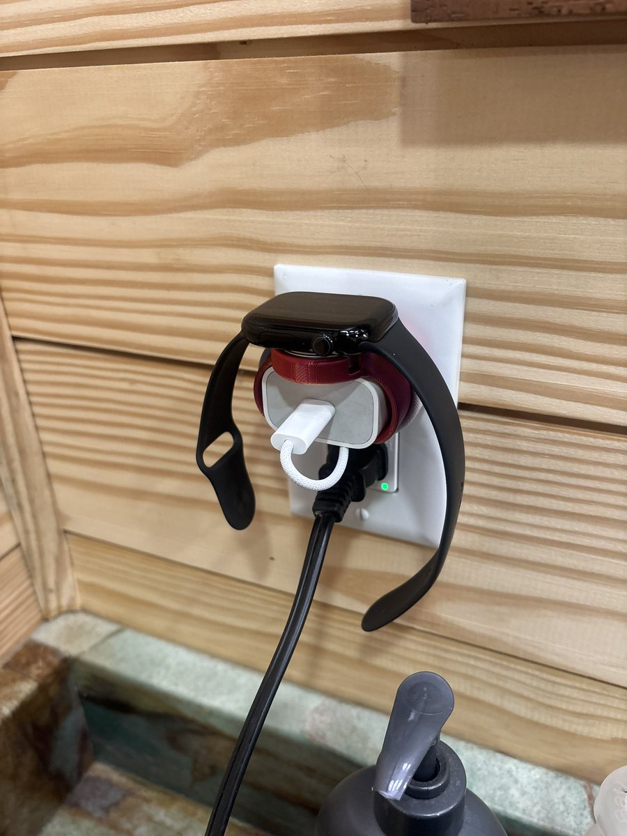 The wife made me a iwatch charger/holder! Pretty cool works great!