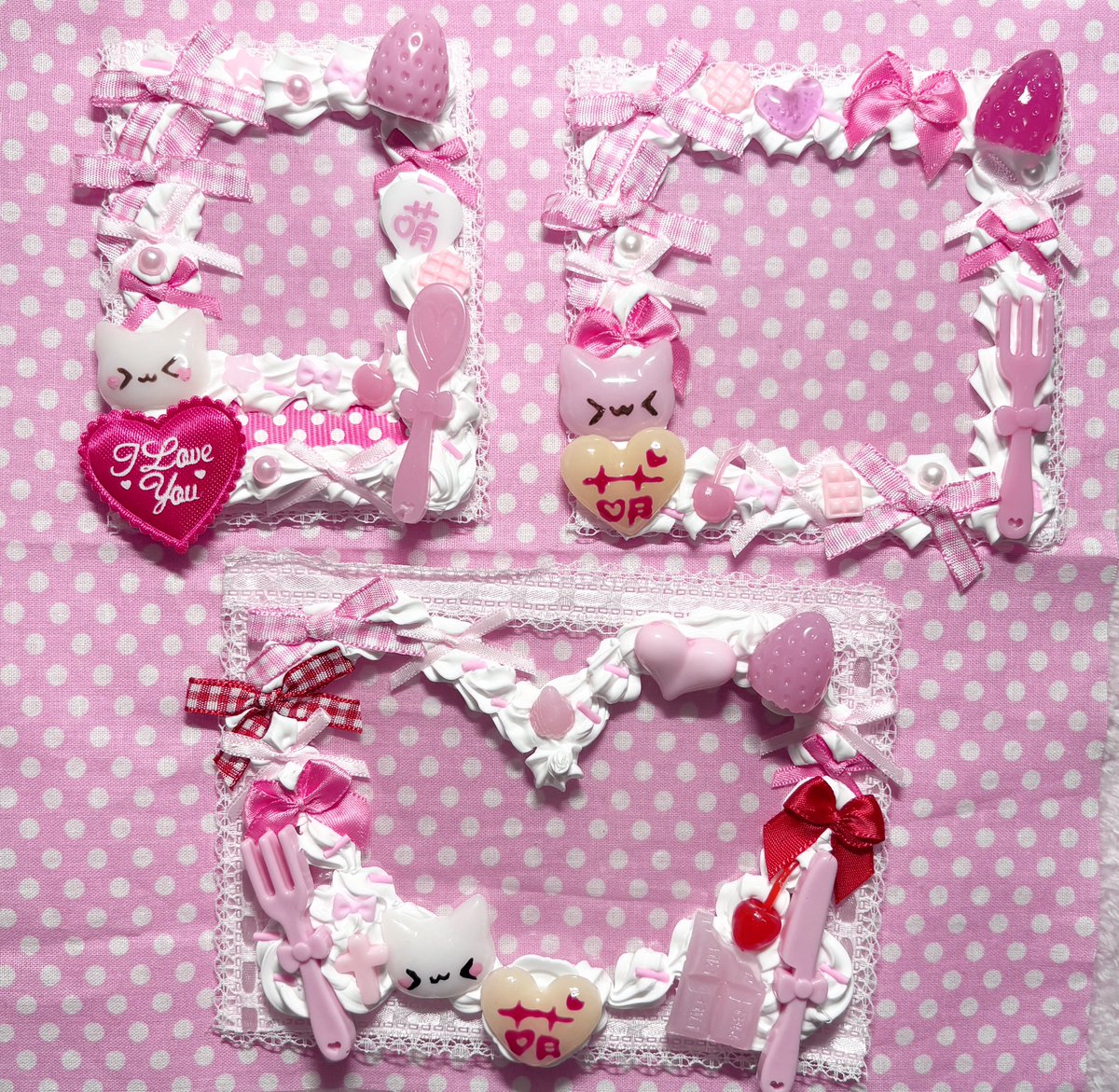 mil shop.⋆𝜗𝜚量産型ハンドメイド♡ tweet media