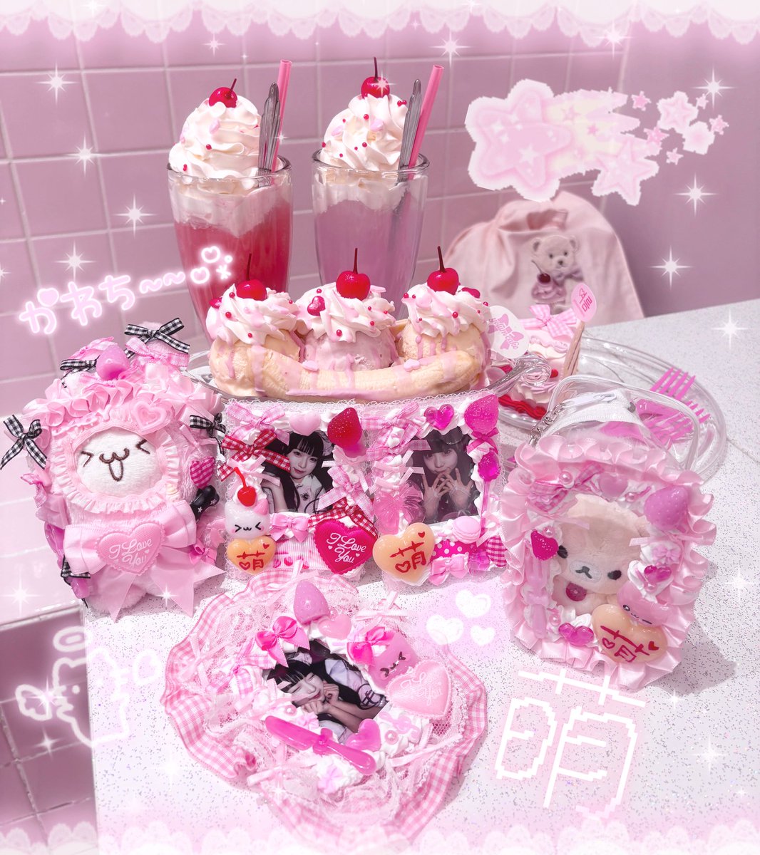mil shop.⋆𝜗𝜚量産型ハンドメイド♡ tweet media