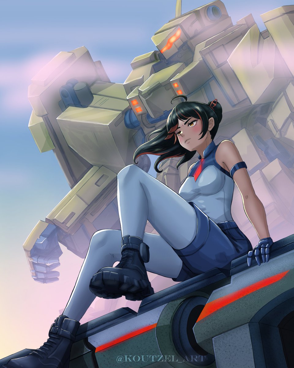 Mecha Watching 
#ArtistOnTwitter