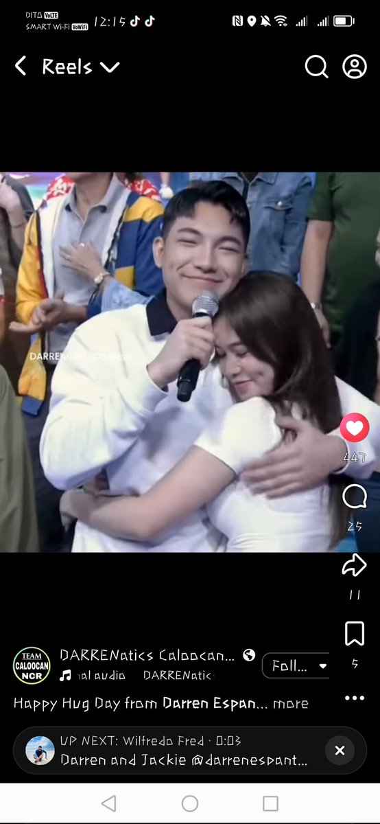 sa mga hindi naniniwala na may chemistry talaga sila dalawa si jackie at darren wag ninyo sana siya ipahawak kahit kanino kasi nag seselos si darren kita namin <a href="/ABSCBNNews/">ABS-CBN News</a> <a href="/Espanto2001/">Darren</a> <a href="/itsShowtimeNa/">It's Showtime</a> <a href="/jackiegirlg/">JG</a> <a href="/DaCKieAngelsOFC/">DaCkieAngels OFC</a> <a href="/vicegandako/">jose marie viceral</a>