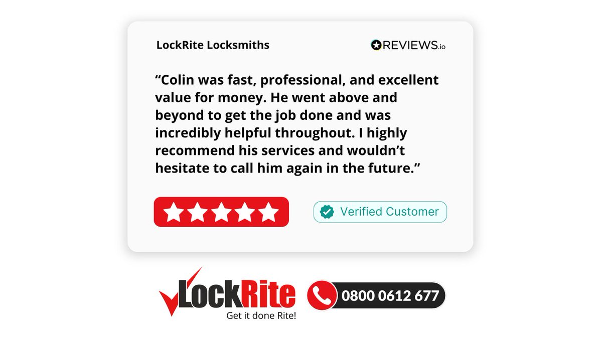 LockRite Locksmiths tweet media
