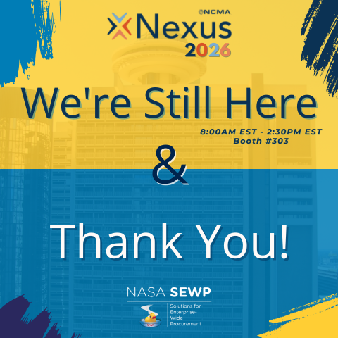 NASA SEWP tweet media