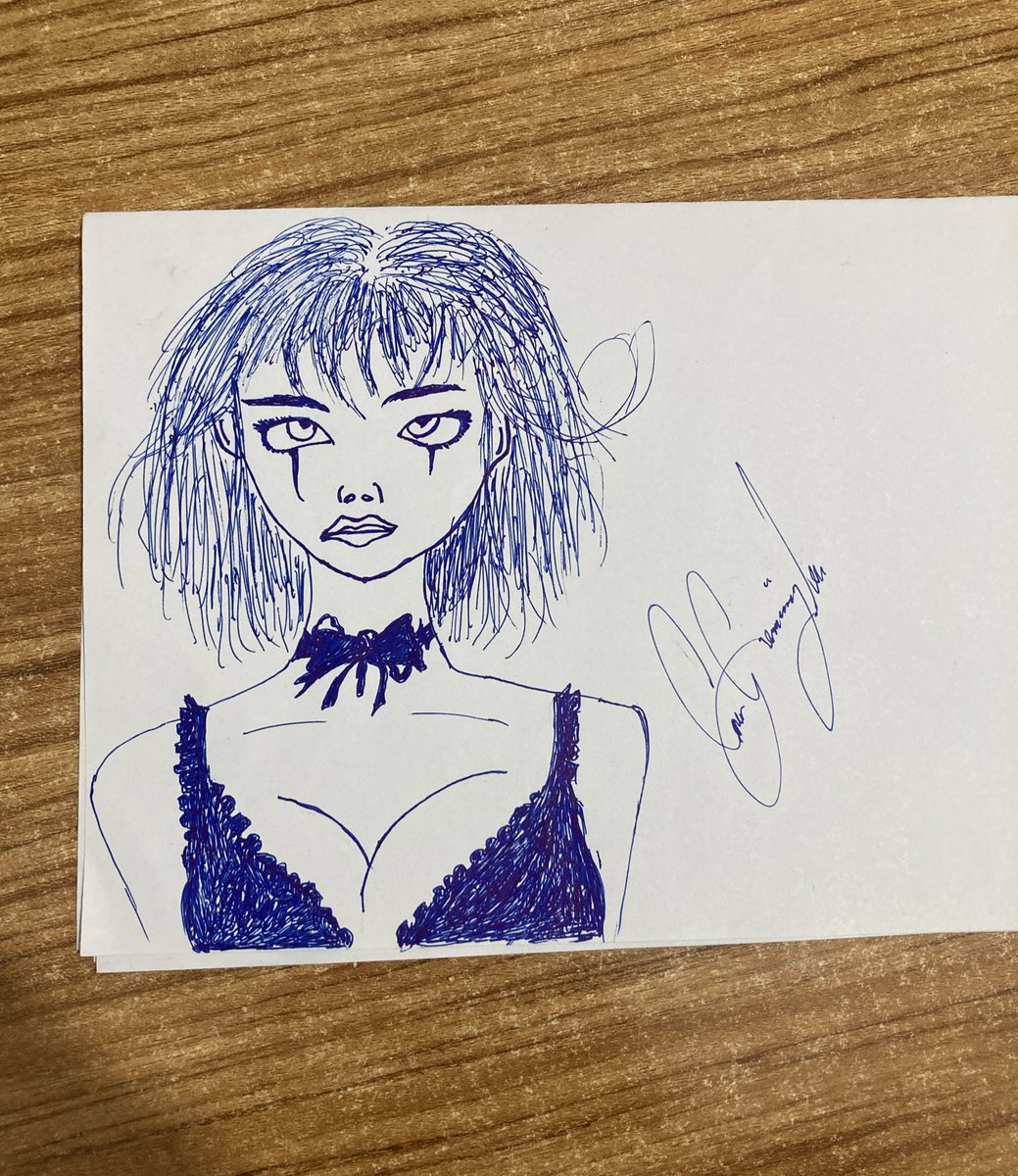 Ne kadar güzel çizmişim böyle acayip tatlı oldu ya ahahahahaha